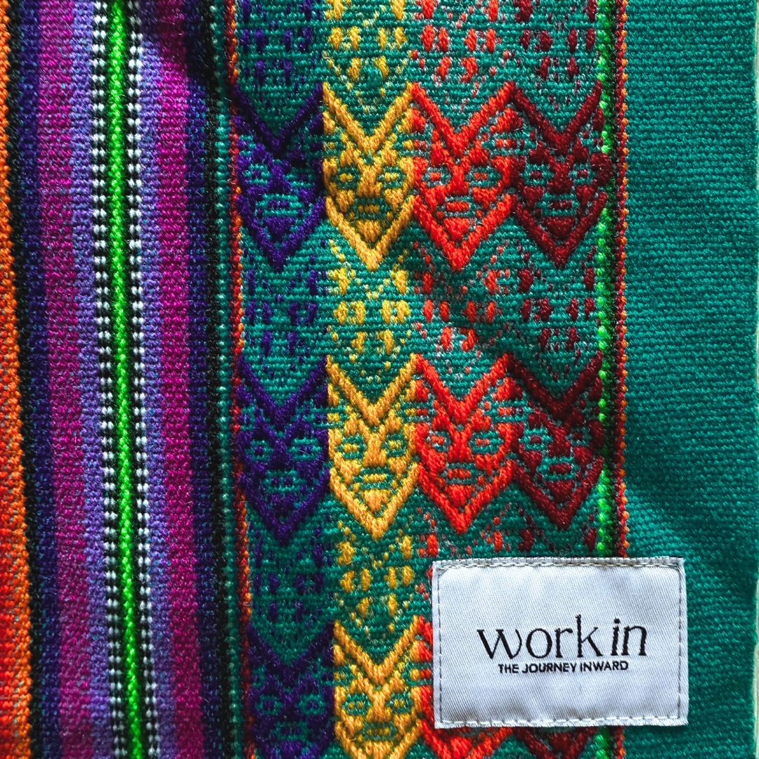 Teal Peruvian Blanket