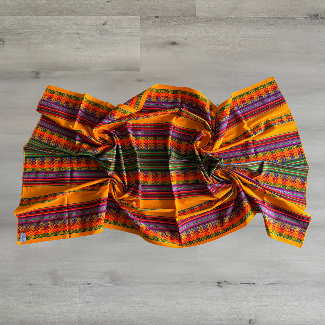 Yellow Peruvian Blanket