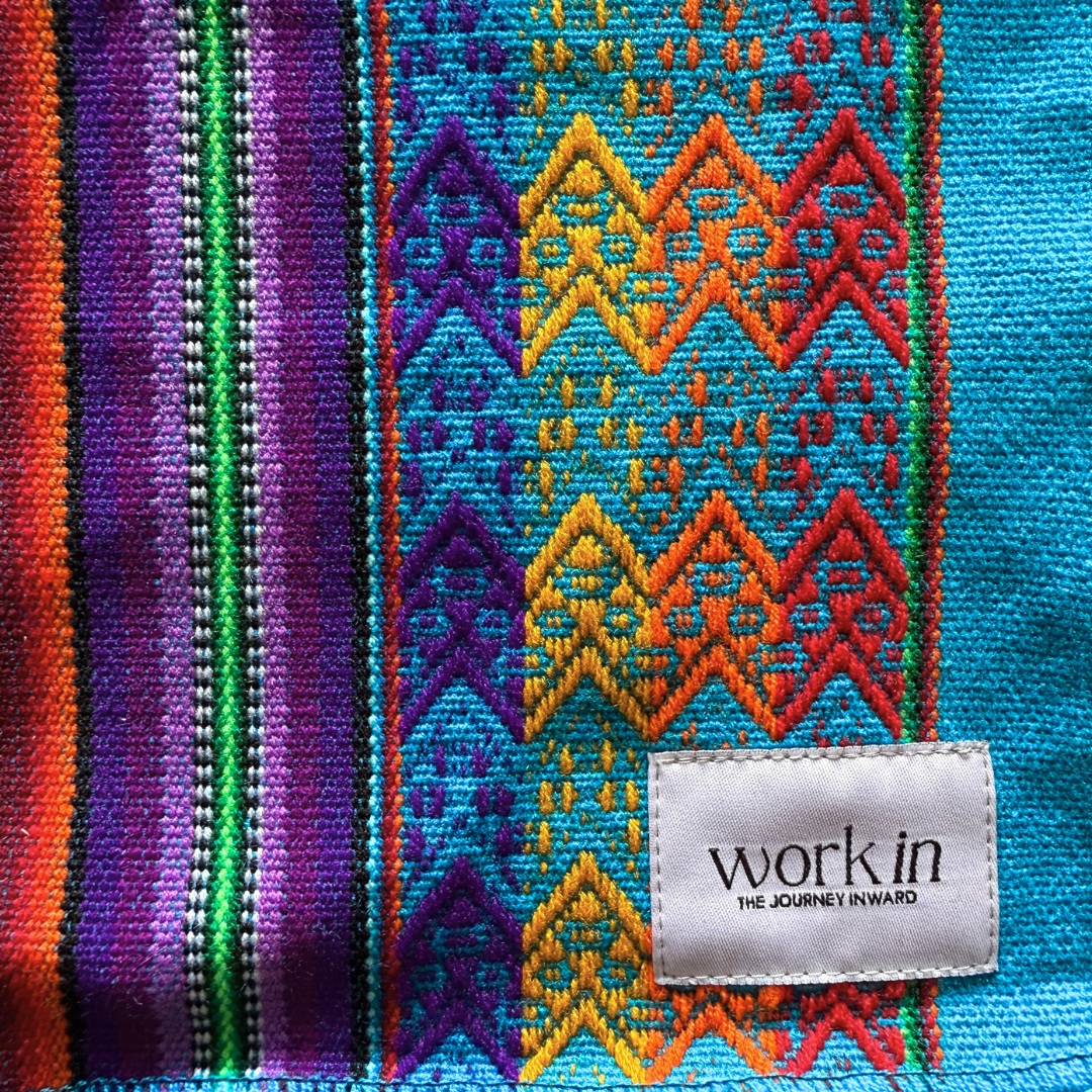 Light Blue Peruvian Blanket