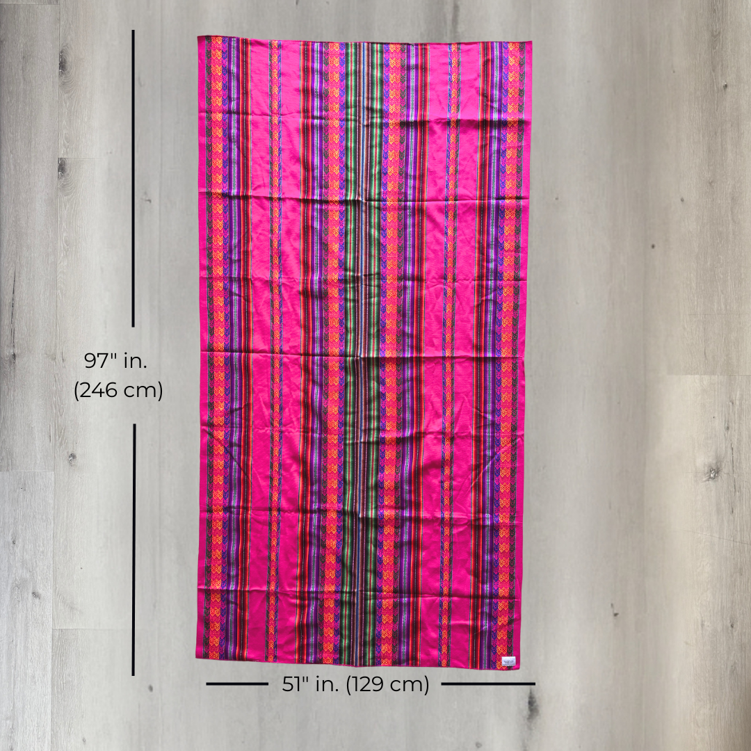 Pink Peruvian Blanket