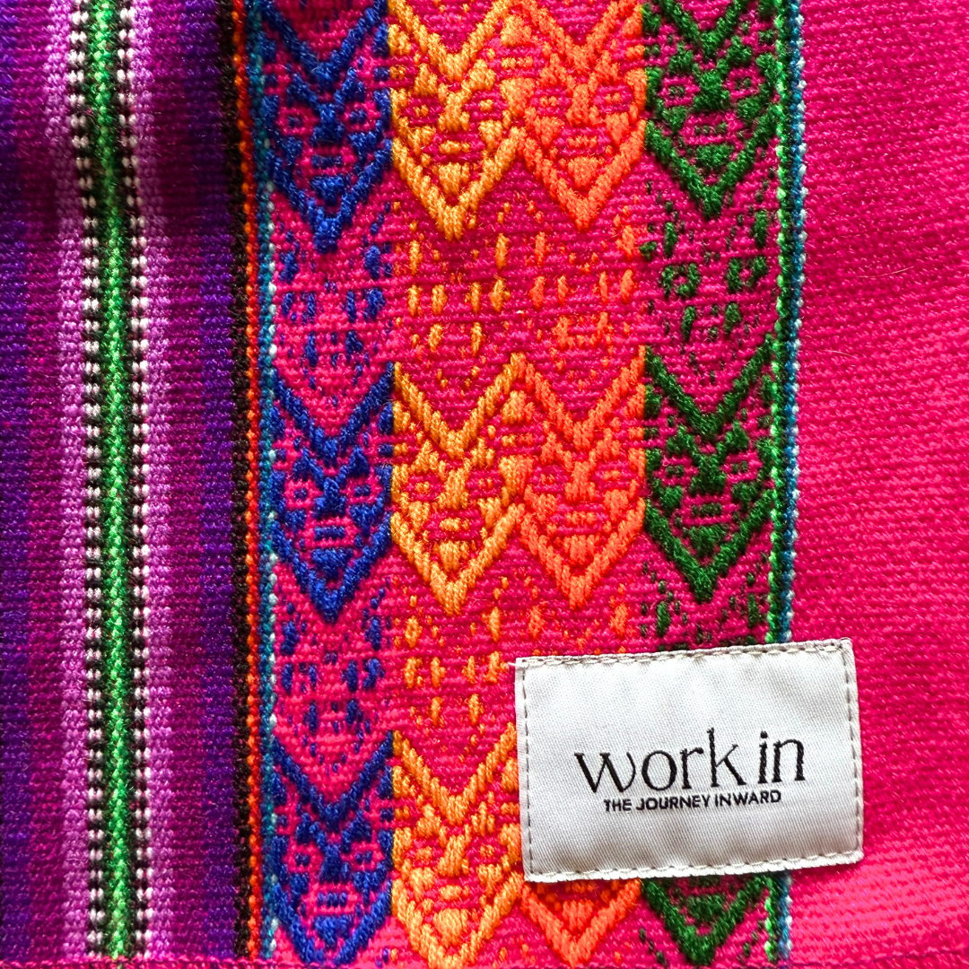 Pink Peruvian Blanket