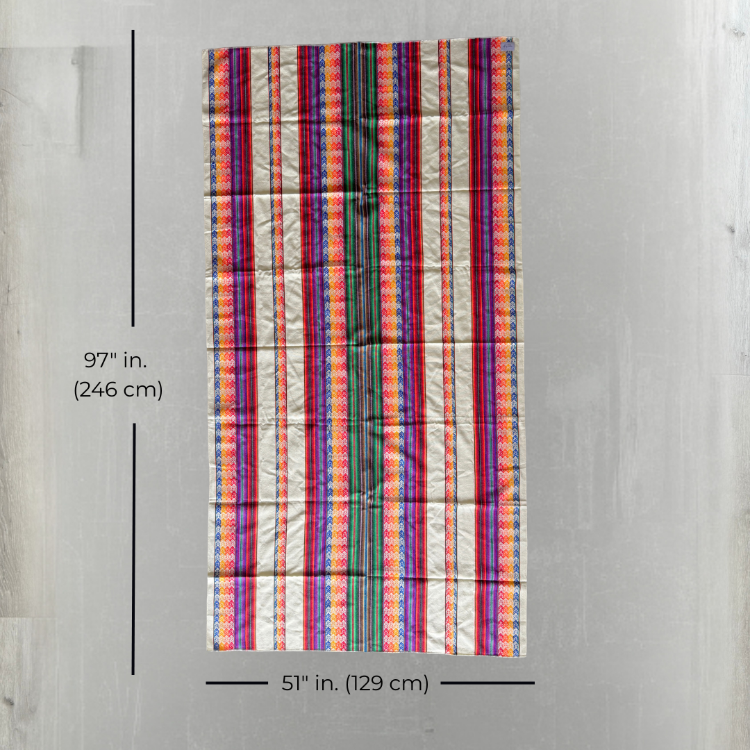White Peruvian Blanket