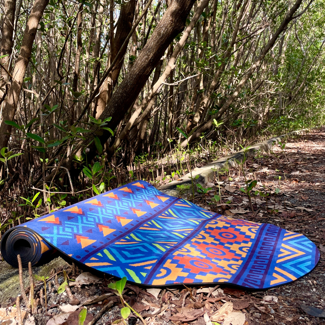 Eco-friendly yoga mat
Non-slip yoga mat
Peruvian-inspired yoga mat
Extra-long yoga mat
Suede surface yoga mat
Yoga mat with natural rubber
PVC-free yoga mat
Yoga mat with tribal design
Luxury yoga mat
Handcrafted yoga mat
