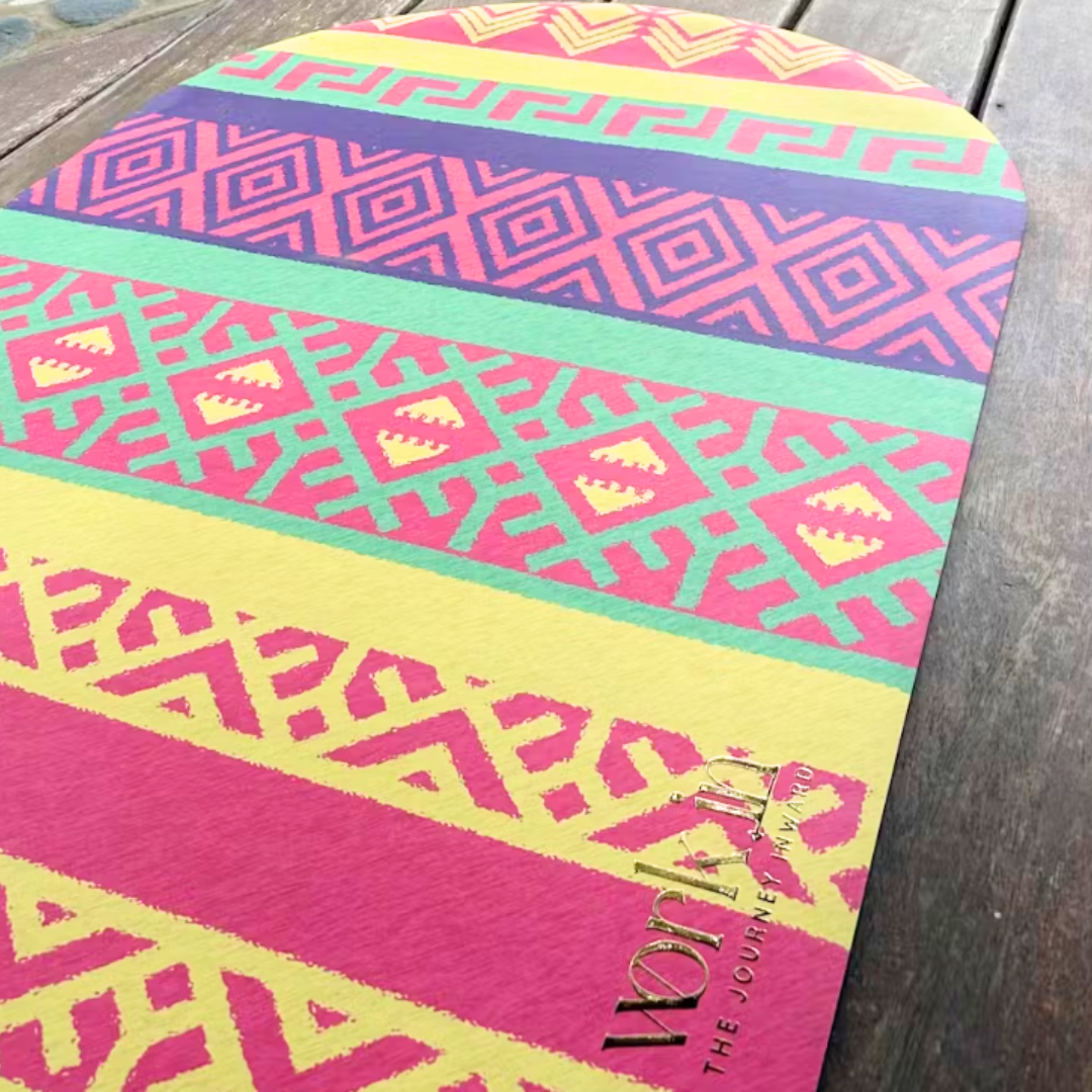 Eco-friendly yoga mat
Non-slip yoga mat
Peruvian-inspired yoga mat
Extra-long yoga mat
Suede surface yoga mat
Yoga mat with natural rubber
PVC-free yoga mat
Yoga mat with tribal design
Luxury yoga mat
Handcrafted yoga mat