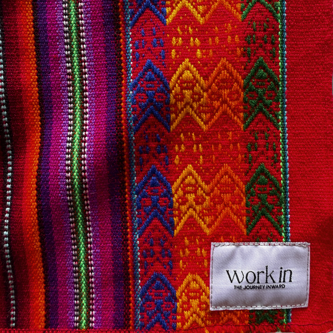 Red Peruvian Blanket