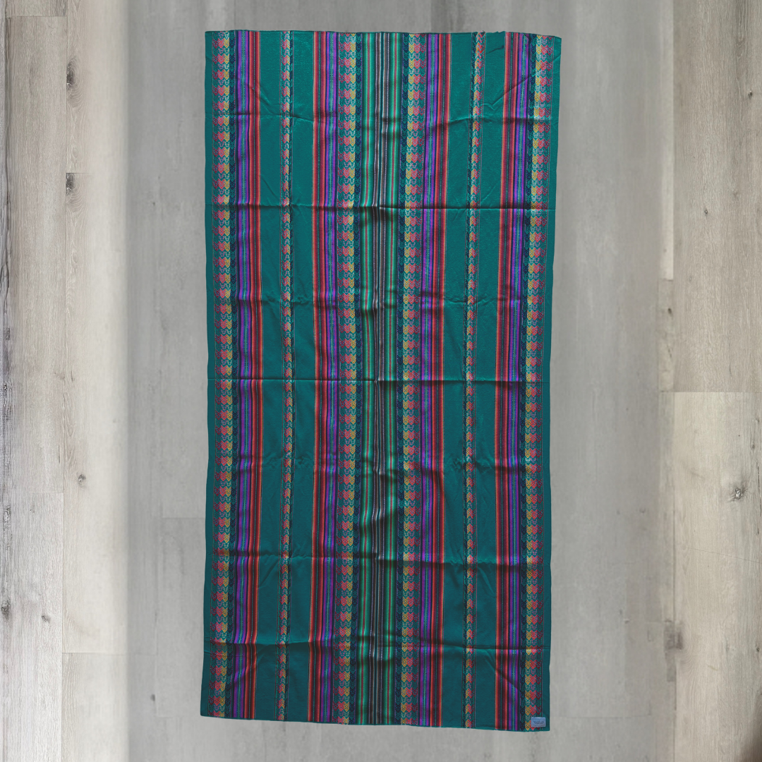 Teal Peruvian Blanket