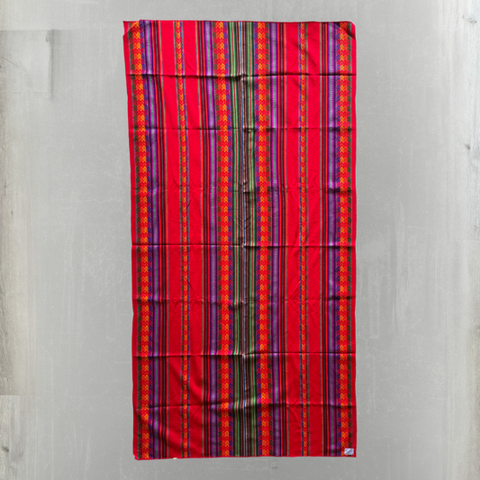 Red Peruvian Blanket