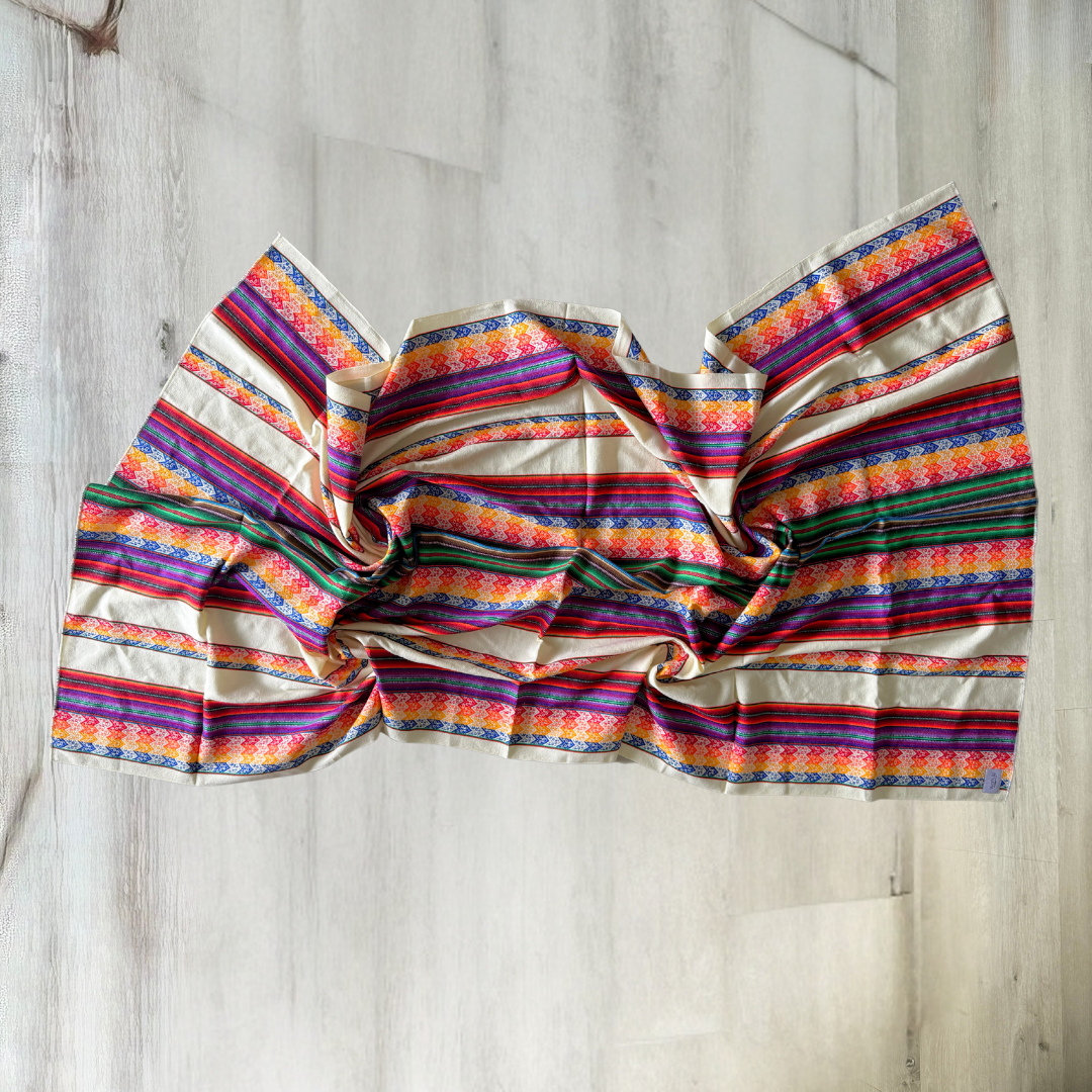 White Peruvian Blanket