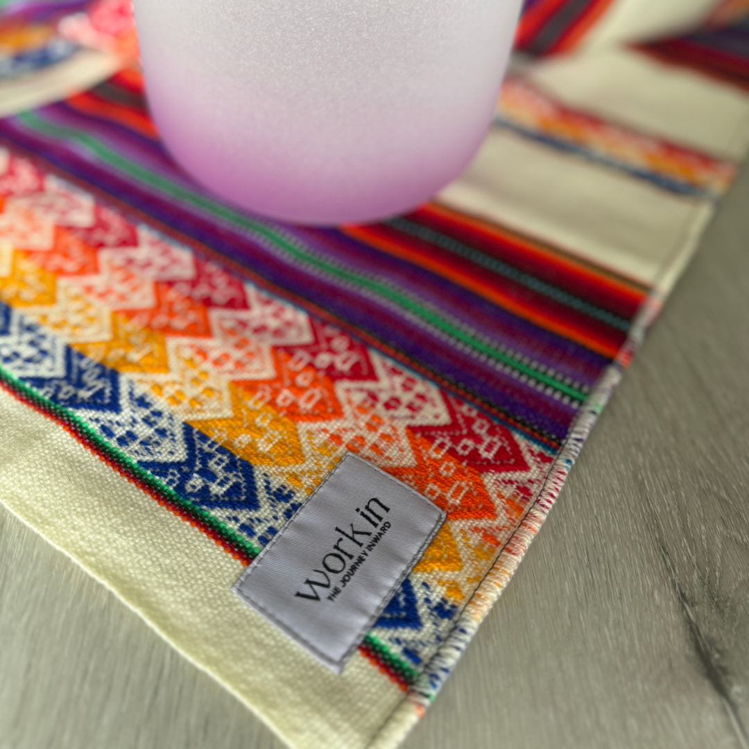 White Peruvian Blanket