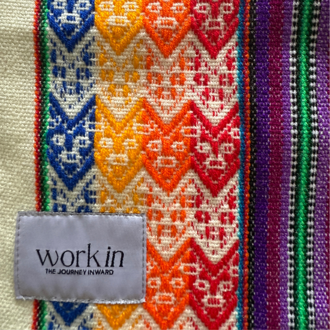 White Peruvian Blanket