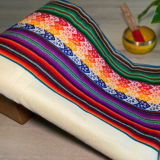 White Peruvian Blanket