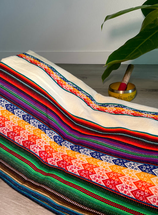 Handcrafted Andean Blankets & Peruvian Textiles for Yoga, Home Decor & More