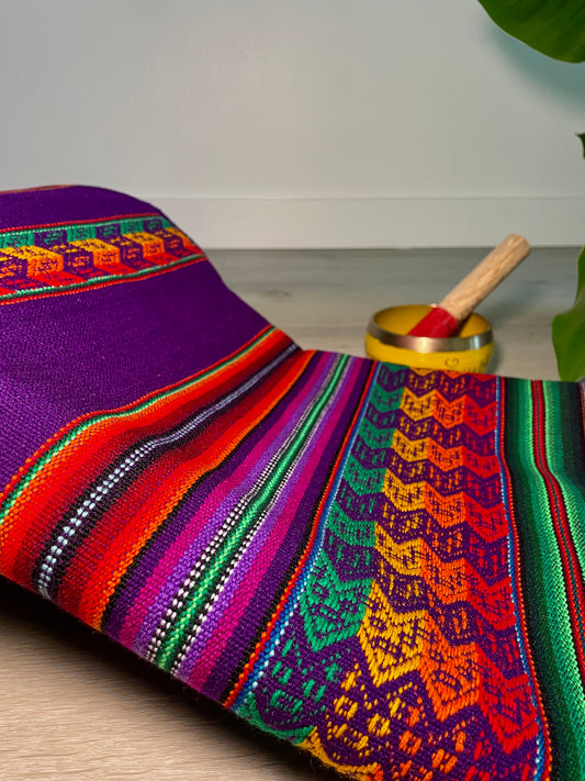 Handcrafted Andean Blankets & Peruvian Textiles for Yoga, Home Decor & More