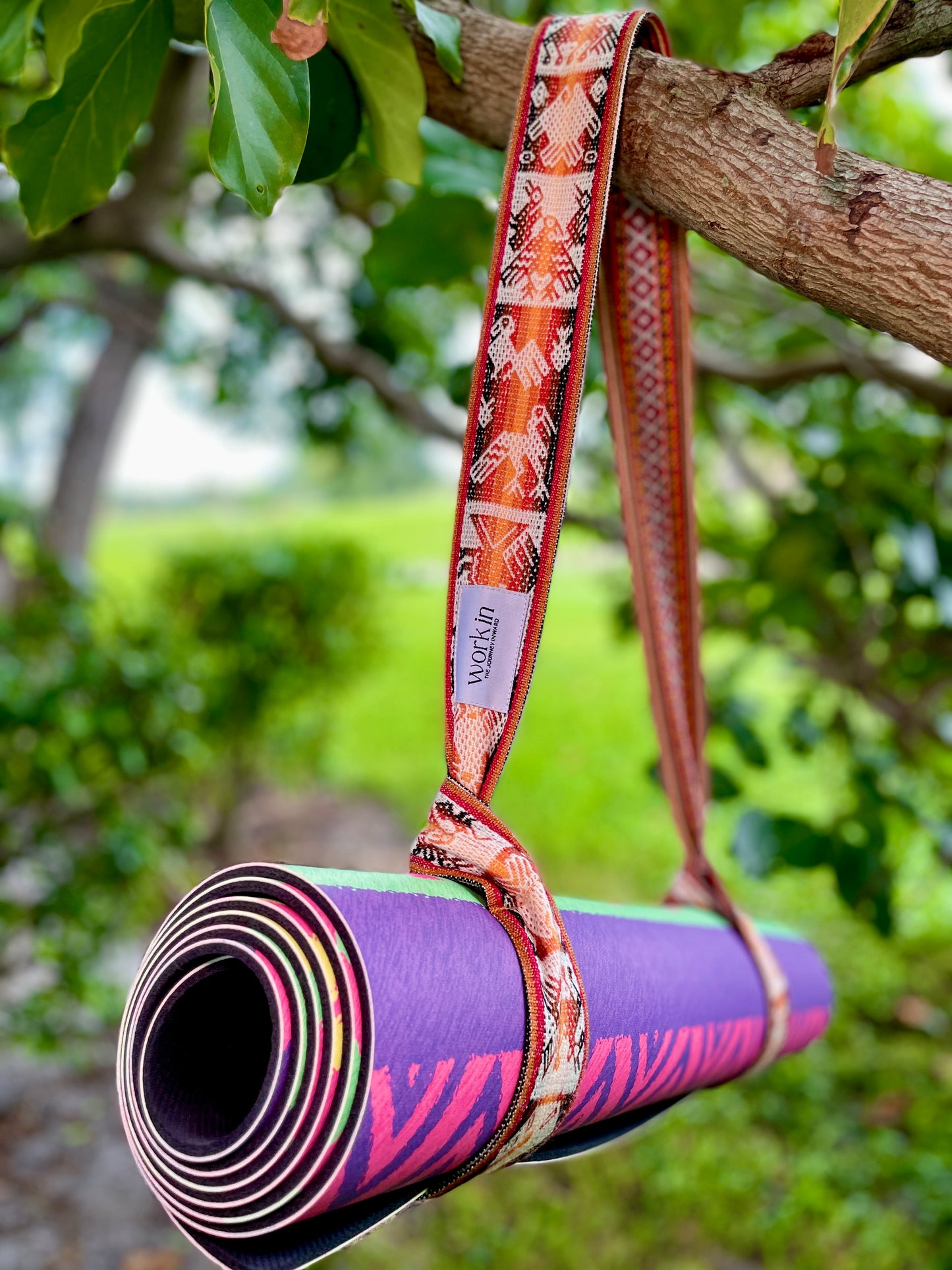 Yoga mat straps
Adjustable yoga straps
Eco-friendly yoga straps
Handcrafted yoga straps
Peruvian yoga mat straps
Durable yoga straps
Reversible yoga straps
Yoga mat carry straps
Yoga accessories straps
Non-slip yoga straps