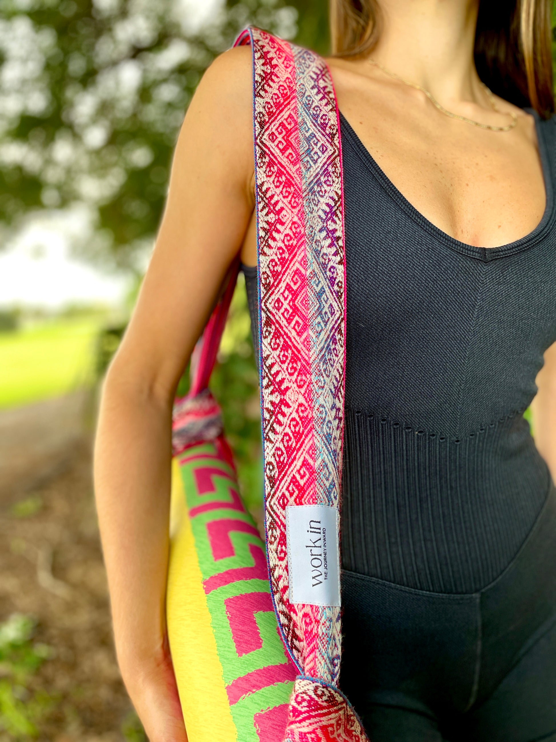 Yoga mat straps
Adjustable yoga straps
Eco-friendly yoga straps
Handcrafted yoga straps
Peruvian yoga mat straps
Durable yoga straps
Reversible yoga straps
Yoga mat carry straps
Yoga accessories straps
Non-slip yoga straps